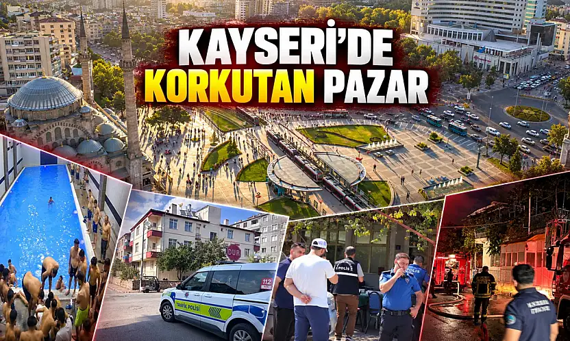 Kayseri'de pazar kabusu! Bir günde neler oldu neler