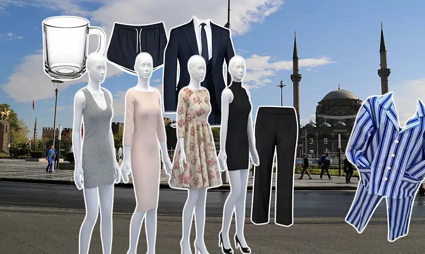 Kayseri'de pijama, şort, plastik manken, pantolon, takım elbise, bardak, tencere icralık oldu!