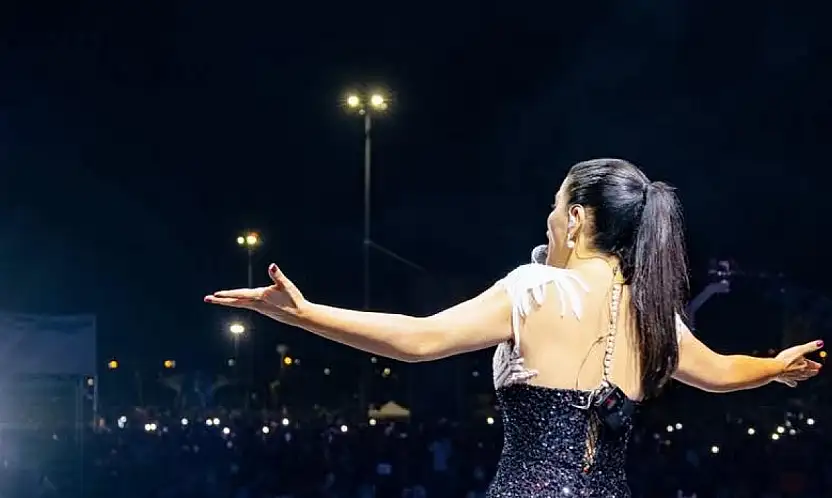 Kayseri'de sahne alan ünlü sanatçı konuştu: Rekor yaşandı