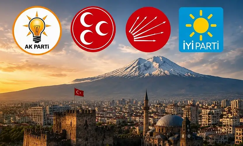 Kayseri'de son anket açıklandı! Bu pazar seçim olsa bakın hangi parti kazanır?