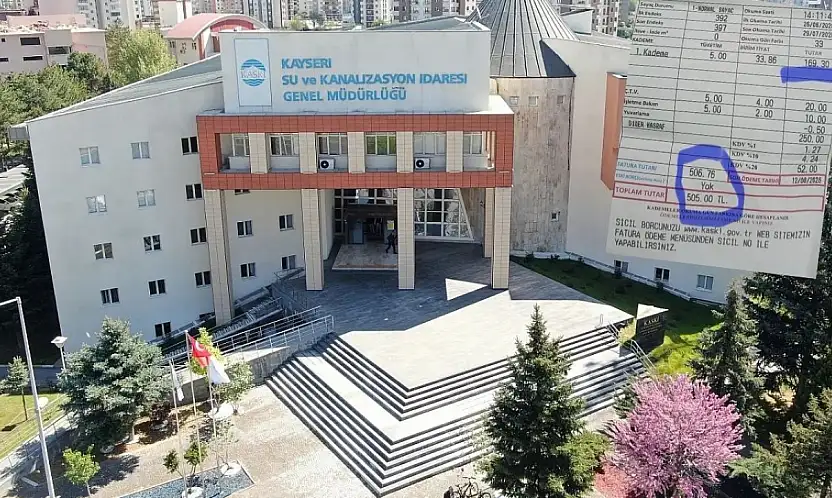 Kayseri'de su faturası iddiası! Gerçek ortaya çıktı