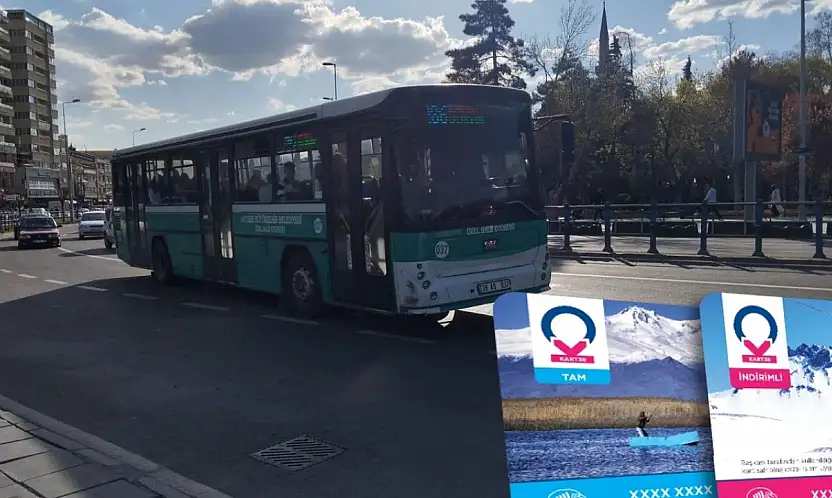 Kayseri'de ulaşıma bir yılda çifte zam! Yüzde 56'lık artış yapıldı