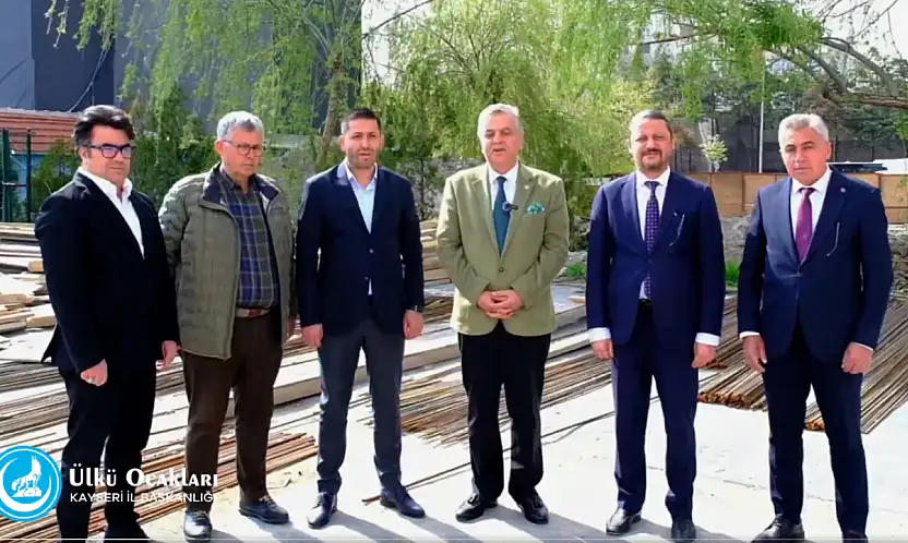 Kayseri'de Ülkücüler Heyet kurdu! Başkan bakın kim oldu? O bina için destek çağrısı