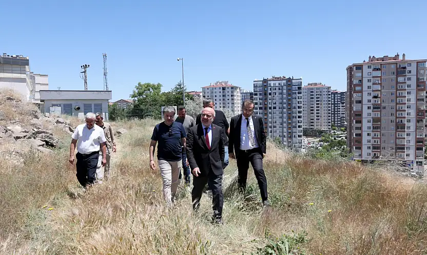Kayseri'deki üniversitede genişleme kararı! Araziyi gezdiler
