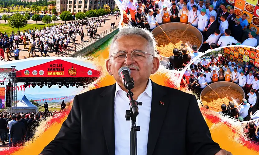 Kayseri'de ünlü şeflerin katılacağı Gastronomi Günleri görkemle açıldı!