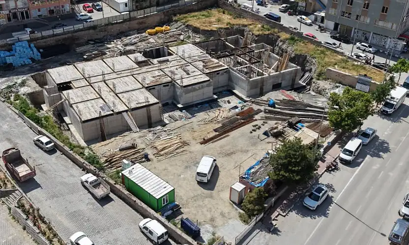 Kayseri'de yapılan 92 milyonluk yeni binanın son hali ortaya çıktı