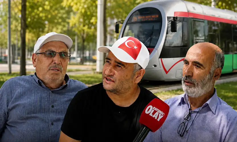 Kayseri'de yeni tramvay hattı geliyor! Vatandaş bakın ne dedi