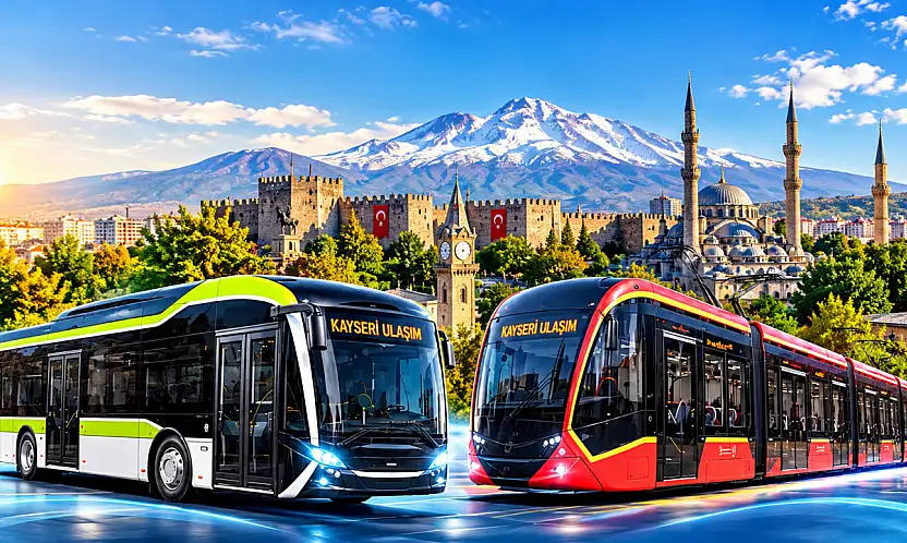 Kayseri'de yola çıkacaklar dikkat! Otobüs ve tramvay saatleri değişti