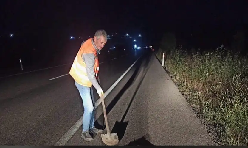 Kayseri'de yolda hayatını kaybeden işçi son yolculuğuna uğurlanacak