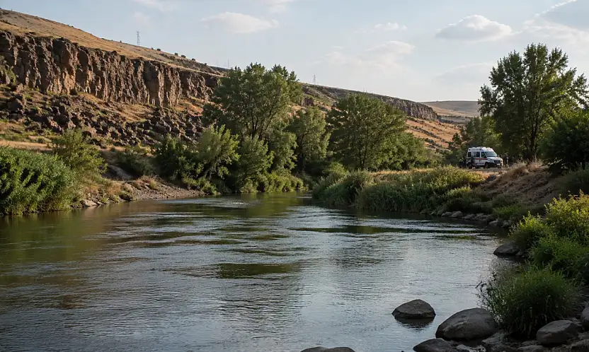 Kayseri'de Zamantı Irmağı'na giren iki gençten acı haber!