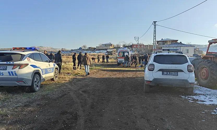 Kayseri Hacılar'da cinayet! 1 ölü 2 yaralı