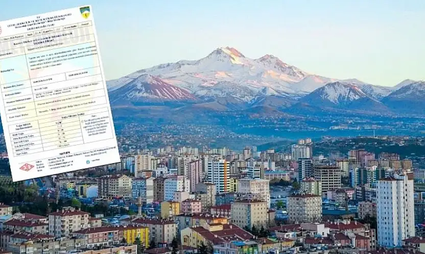 Kayseri için 'acil' kodlu uyarı!