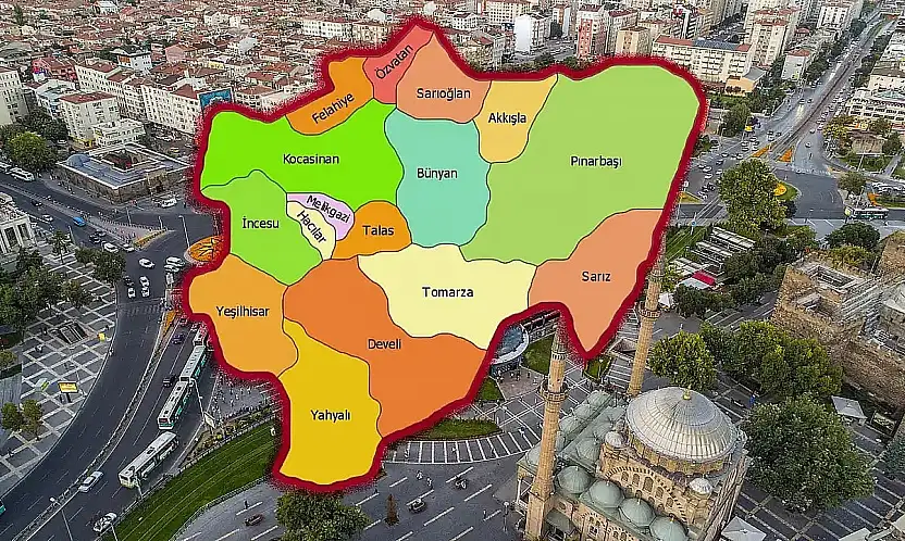 Kayseri'nin beldesiydi, 1987'de ilçe oldu! Nüfusu 200 bine dayandı
