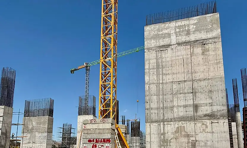 Kayseri'nin en büyüğü olacak! '700 milyonluk inşaatta' beton bloklar yükseliyor