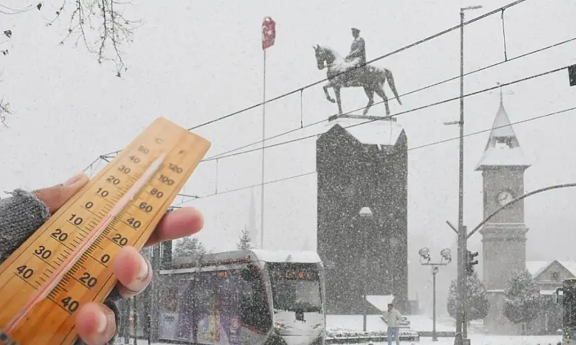Kayseri'nin en soğuk yeri belli oldu! Termometreler bakın kaçı gördü?
