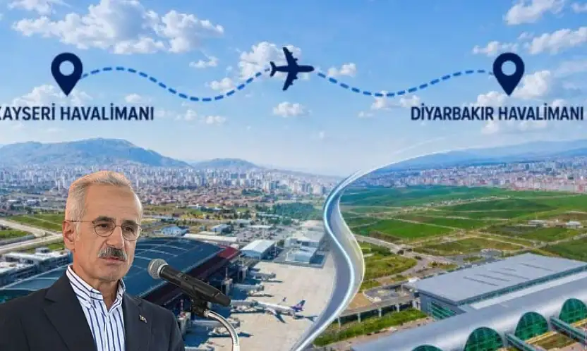 Kayseri'nin havalimanında yeni dönem! Kararı Bakan Uraloğlu açıkladı