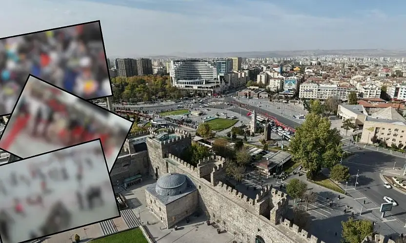 Kayseri'nin o bölgesinde iğne atsan yere düşmüyor! Binlerce kişi bakın ne için gitti?