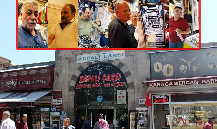 Kayseri'nin tarihi dert çarşısı!