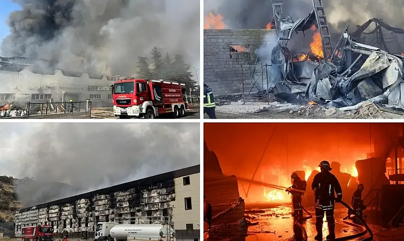 Kayseri OSB'de arka arkaya çıkan yangınlardan sonra ekipler harekete geçti!