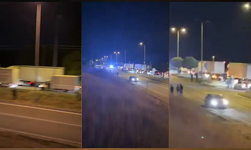 Kayseri Pınarbaşı'da kaza! Trafik kitlendi, yaralılar var