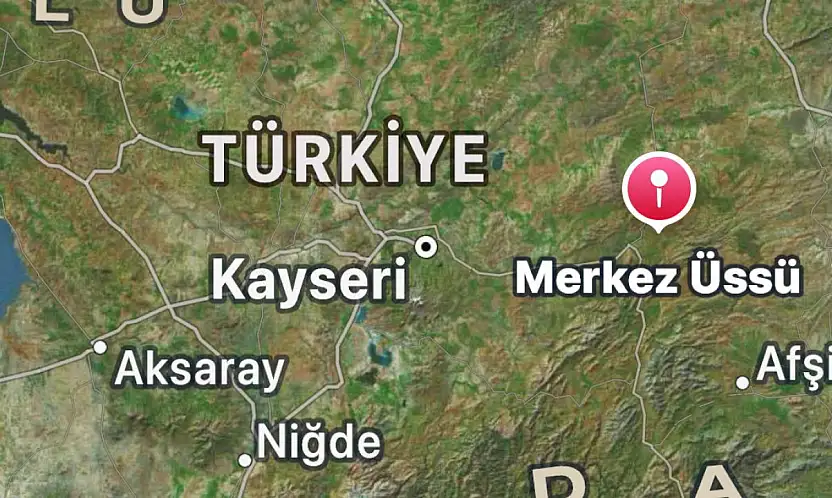 Kayseri sabaha kadar sallandı! 56 deprem oldu