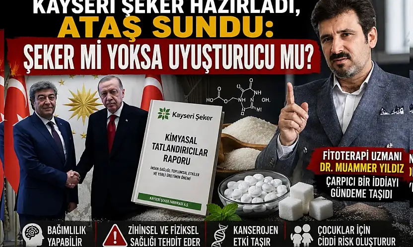 Kayseri Şeker hazırladı, Ataş sundu: Şeker mi yoksa uyuşturucu mu?