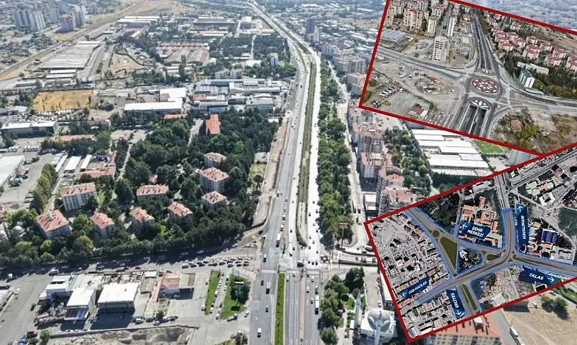 Kayseri trafiği bu projeler ile rahatlayacak! Şehrin dört bir yanında çalışma var