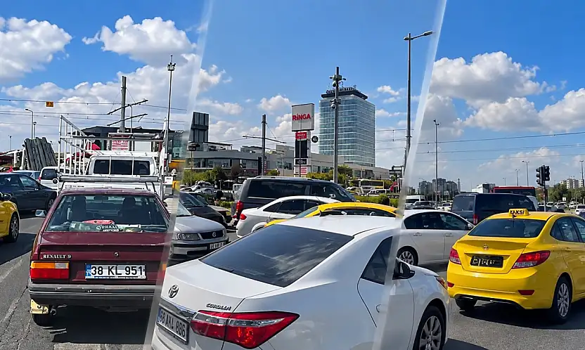 Kayseri trafik neden kilitlendi? Sürücüler o noktaya dikkat çekti