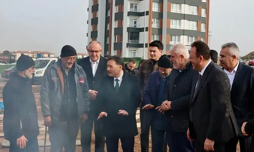 Kayseri Valisi hangi kooperatifi ziyaret edip, şantiye alanında inceleme yaptı?