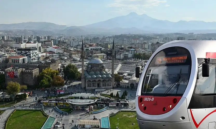 Kayseri'ye bir tramvay hattı daha! Güzergahı belli oldu