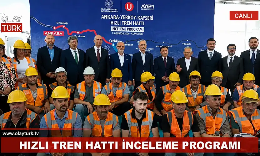 Kayseri'ye hızlı tren ne zaman gelecek? Bakan Uraloğlu açıkladı