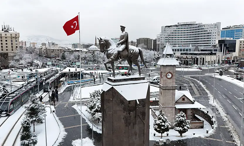 Kayseri'ye kar yeniden geliyor! Meteoroloji gün verdi