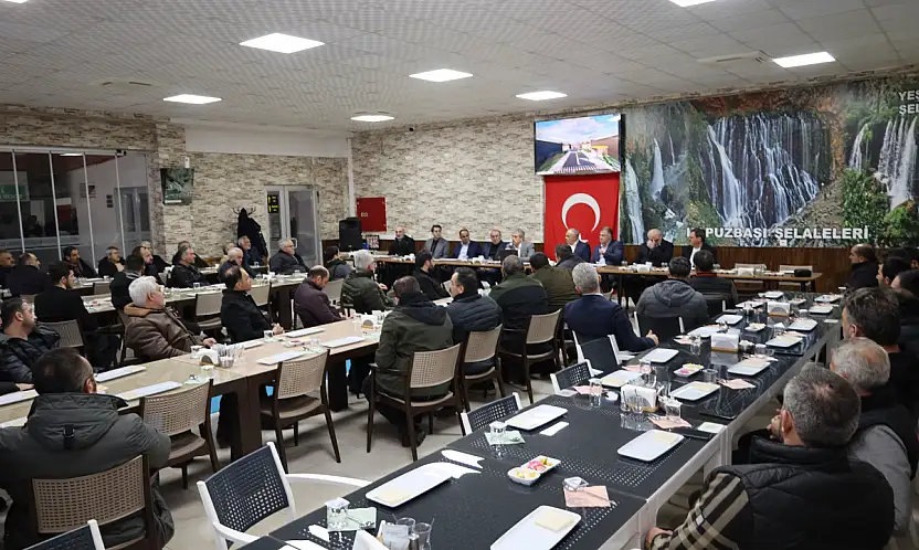 Kayseri'ye yapılacak Yeni Sanayi Sitesi öncesi dikkat çeken toplantı!