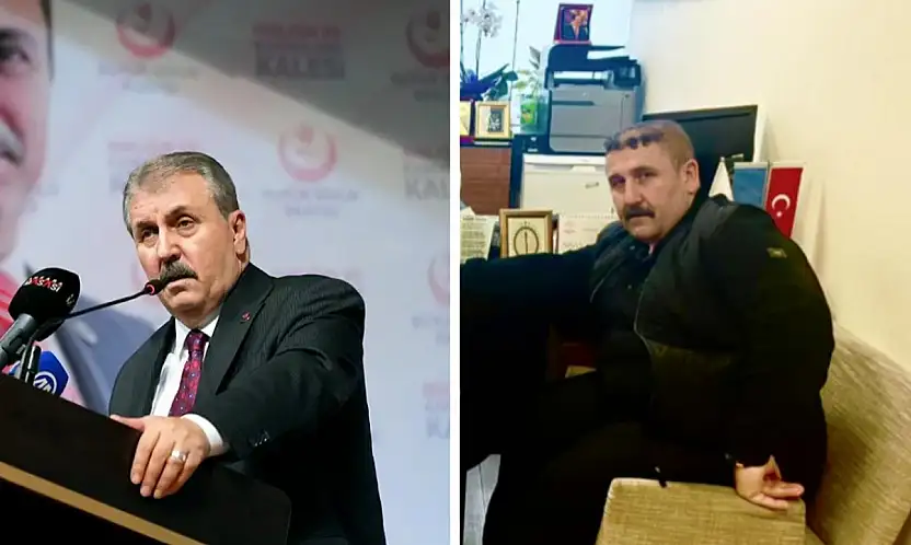 Kayserili isim BBP Genel Başkanı Mustafa Destici'ye benzerliğiyle dikkat çekiyor