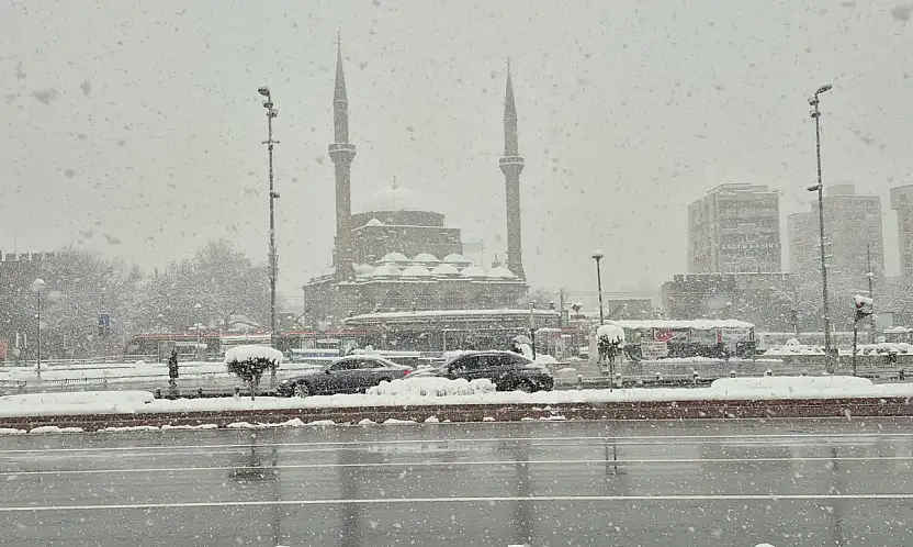 Kayserililer dikkat! Kar yağışı geliyor