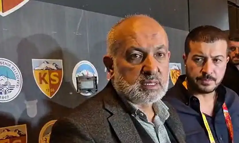 Kayserispor Başkanı Çamlı, olayların çıkış nedenini anlattı