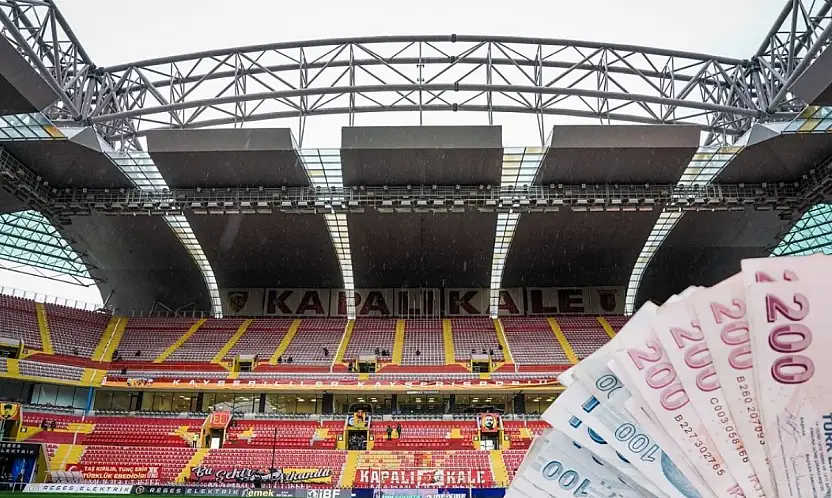 Kayserispor'un borcu belli oldu!