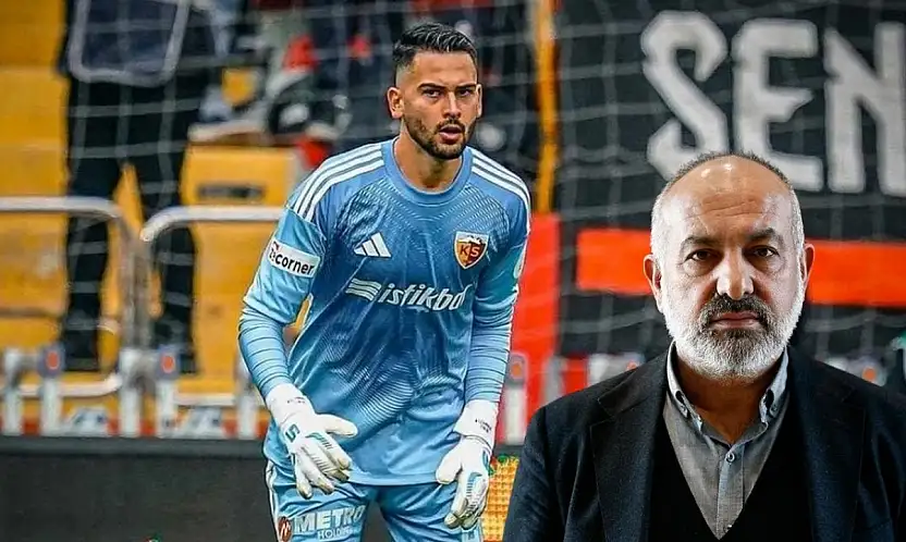 Kayserispor'un genç kalecisi İngiltere'ye gidiyor! Ali Çamlı'dan açıklama