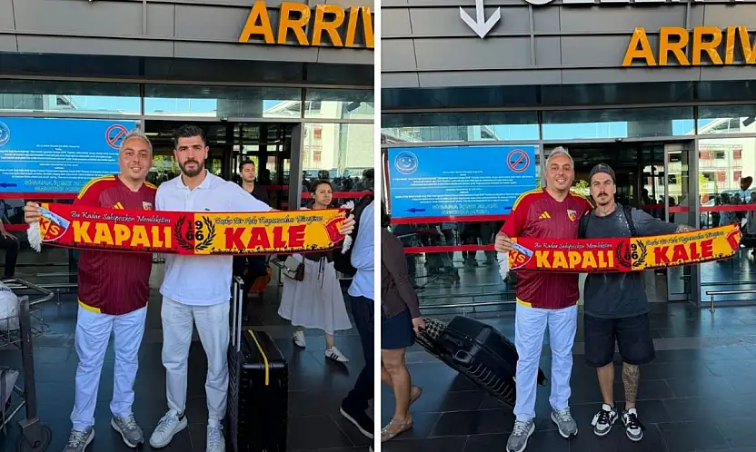 Kayserispor'un yeni transferleri şehre geldi!
