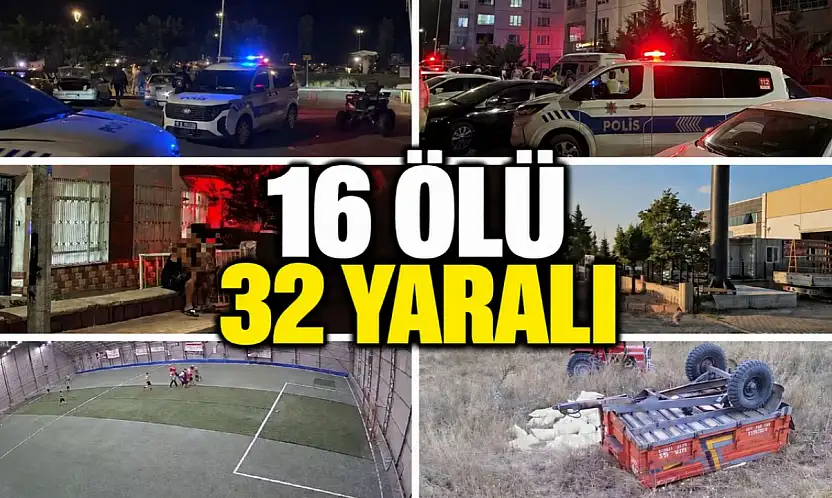 Kaza, cinayet, kavga! Kayseri'de neler oldu neler