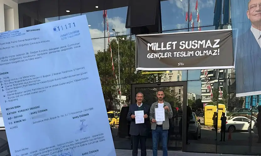 Kılıçdaroğlu çok üzülecek: İlk imzalar CHP'nin Kayseri delegelerinden