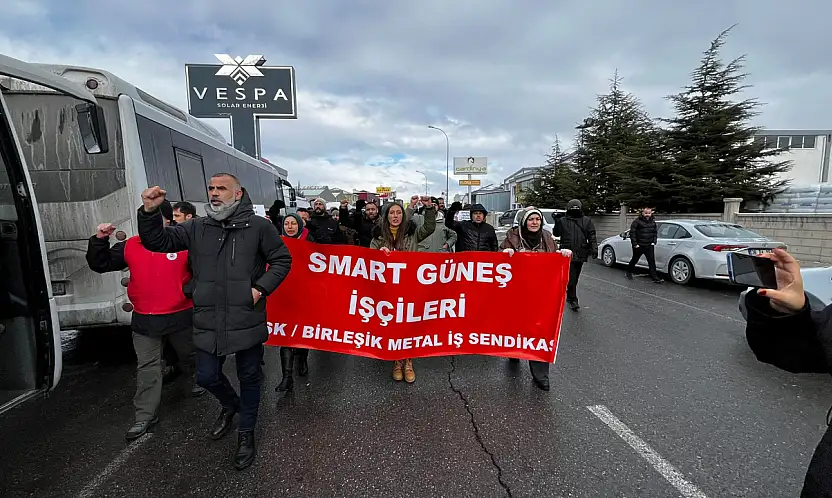 Kocaeli'nde greve çıkan işçiler Kayseri'de ses yükseltti!