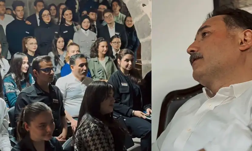 Liderlik dersine duygusal mola: Vali Çiçek'i de duygulandıran işte o ölümsüz eser!