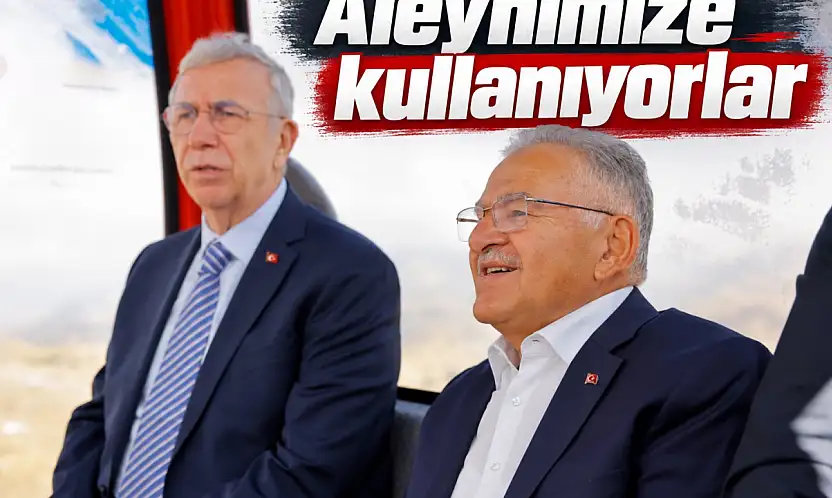 Mansur Yavaş'ın olduğu toplantıda konuşan Büyükkılıç: Aleyhimize kullanıyorlar, zarara giriyoruz!