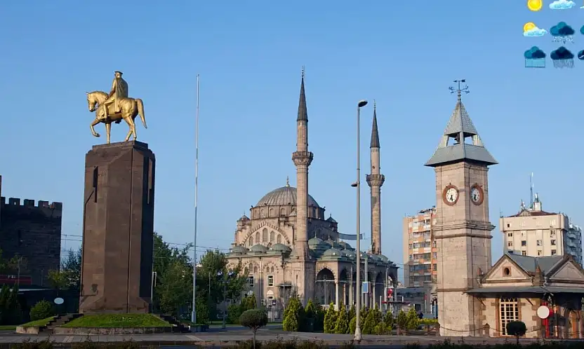Meteoroloji açıkladı! Kayserilileri hafta içi nasıl bir hava bekliyor?