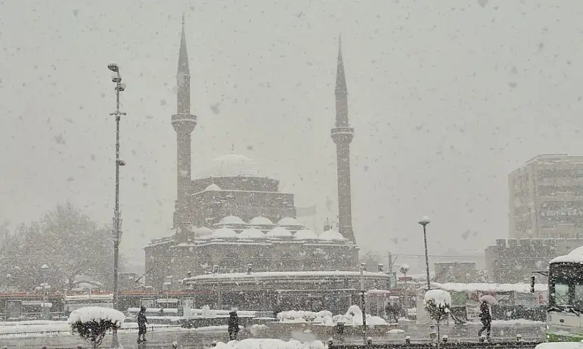 Meteoroloji'den Kayseri'ye kritik uyarı! Kuvvetli kar yağışı geliyor