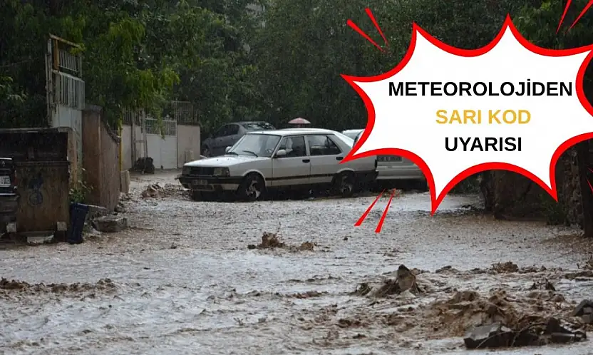 Meteorolojiden Kayseri'ye sarı kodlu uyarı