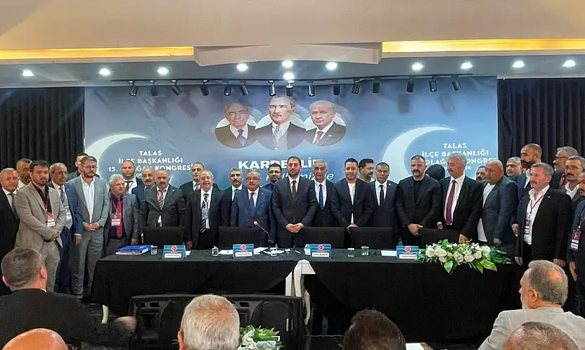MHP'de Talas yönetimine kimler girdi? İşte o isimler
