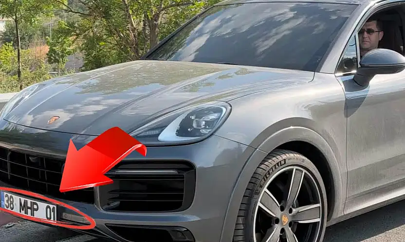 MHP Kayseri Milletvekili Ersoy'dan Porsche plakalı mesaj!