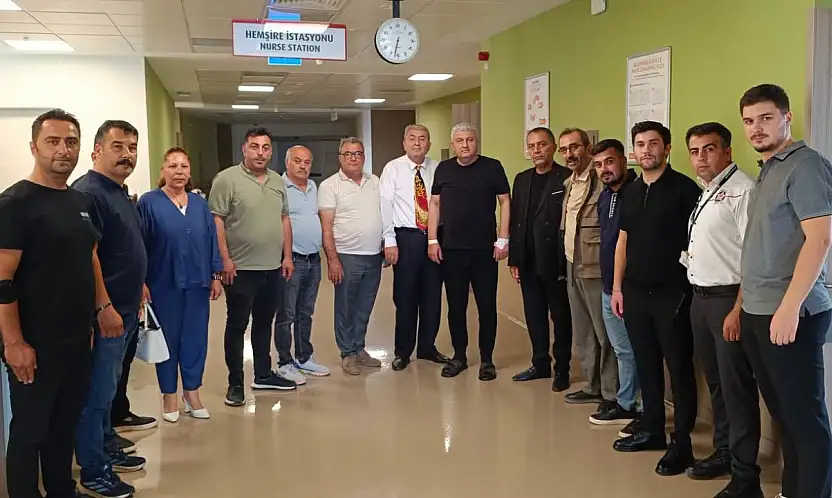 MHP'liler Kayseri'de hastaneye akın etti! Başkanın son durumu nasıl?
